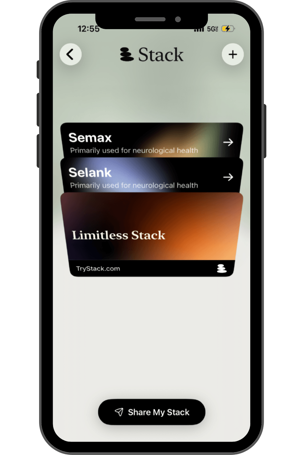 Limitless Stack app preview